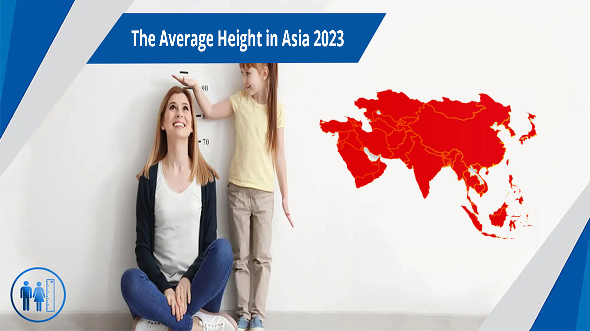 Average Height in Asia 2023